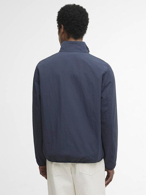 Barbour Korbel Giacca Reversibile Navy Model / Achterkant