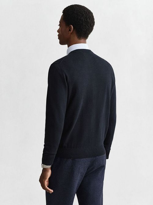 GANT Maglione Girocollo Navy Model / Achterkant