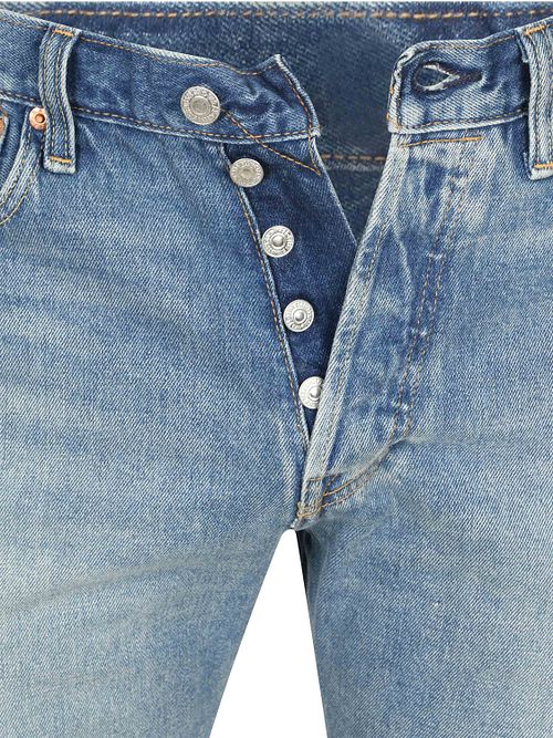 Levi’s 501 Bermuda Denim Mid Blue Product / Detail
