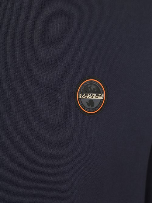 Sweatshirt Napapijri Badge blu navy Product / Detail