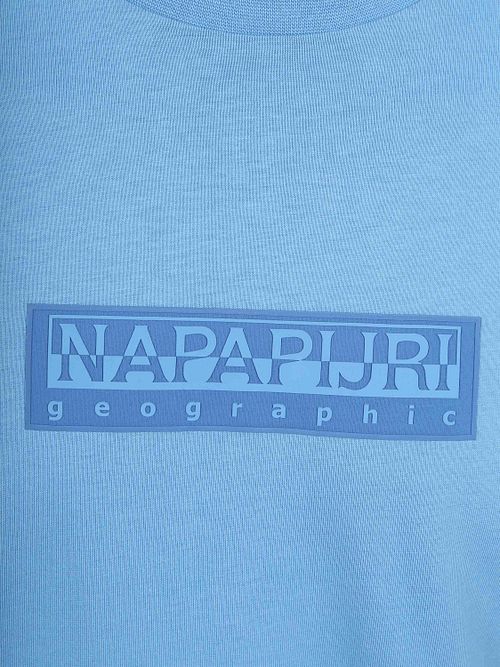 Napapijri Maglia Maniche Lunghe Logo Blue Product / Detail