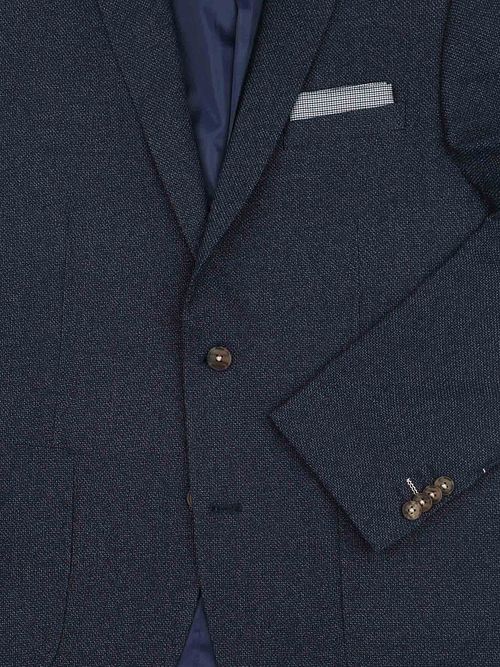 Suitable blazer Leek Structure Navy Product / Detail