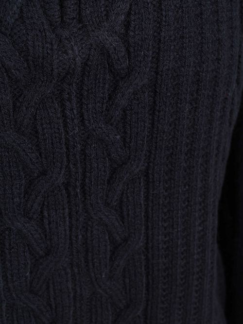 Superdry Half Zip Pullover Jacob Cable Navy Product / Detail