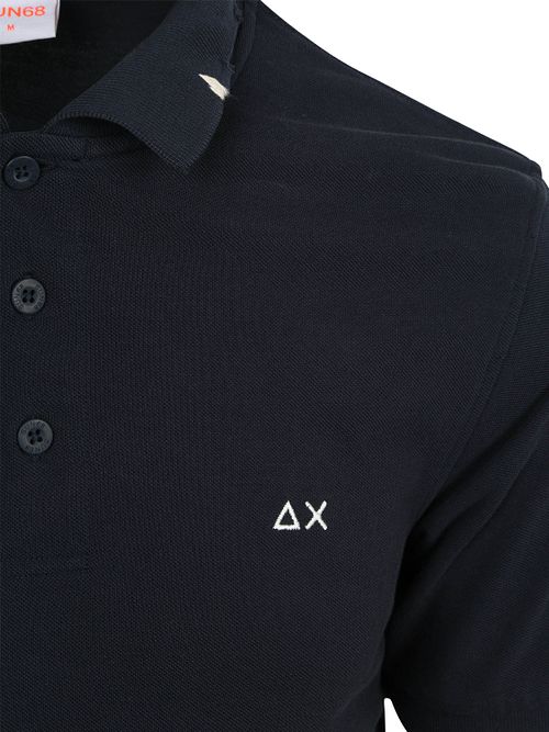 Sun68 Polo Shirt Vintage Navy Product / Detail