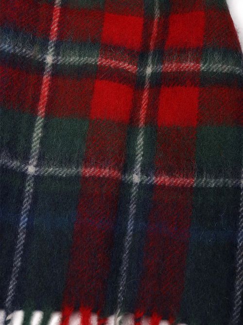 BarbourScarfs Tartan Wool Cashmere Navy