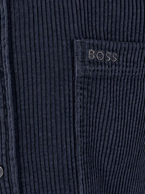 BOSS Relegant Shirt Corduroy Navy Product / Detail