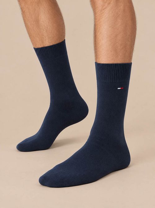 Tommy Hilfiger 2-Pair Socks Blue 002 Model / Voorkant