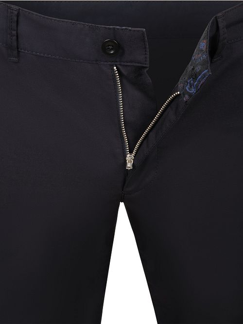 Alberto Lou Chino Gabardine Navy