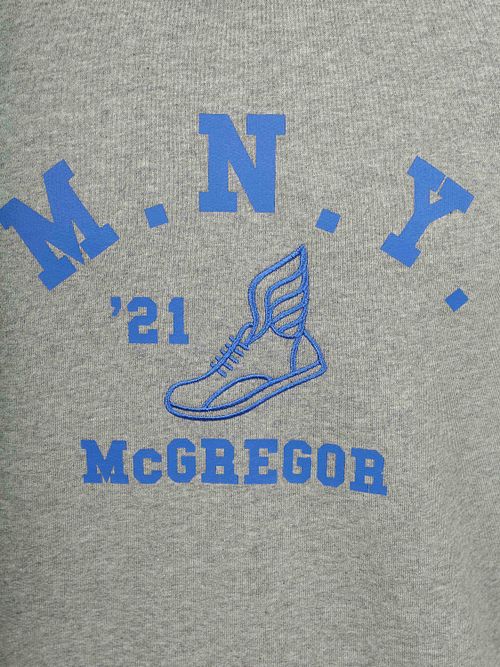 Bluza McGregor z nadrukiem w kolorze szarym Product / Detail