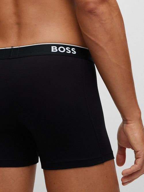 BOSS bóxers Power (pack de 3) negro 001 Model / Detail