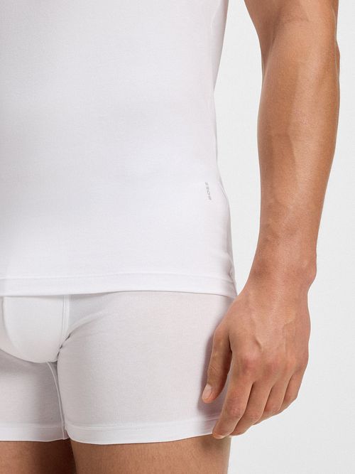 BOSS T-Shirt Modern 2-Pack Blanco Model / Detail