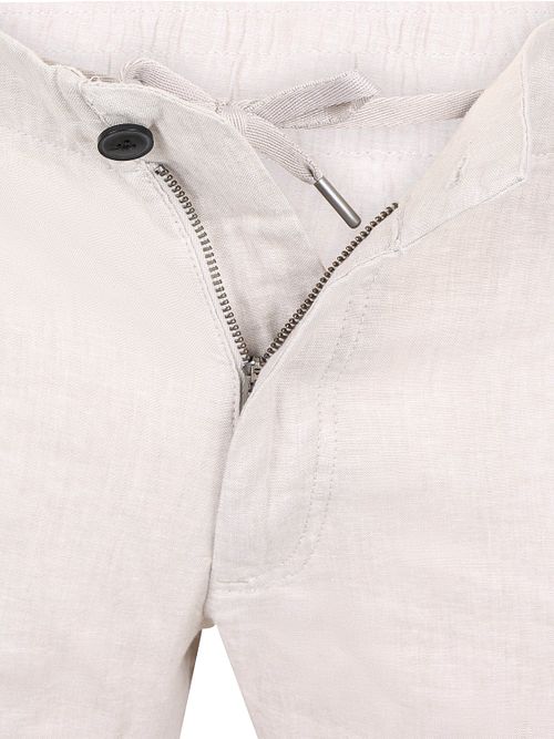 BOSS Chino Sanderson Linneblandning Ecru Product / Detail
