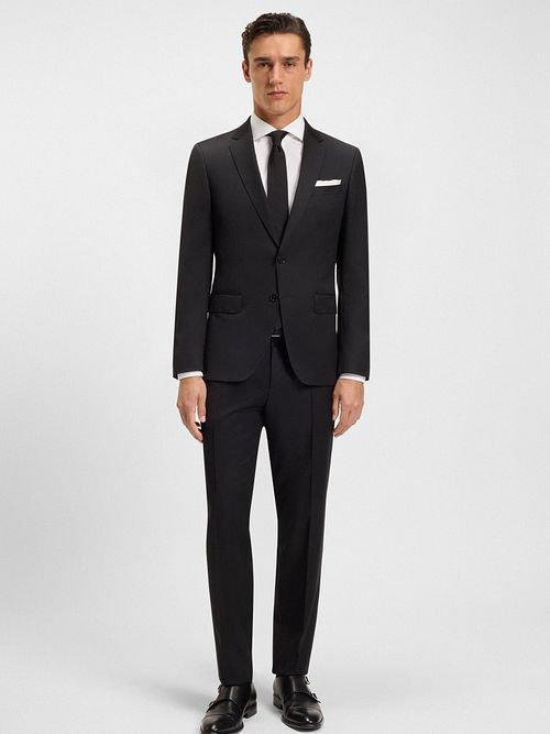 BOSS Hank Skjorte Hvit Model / Voorkant