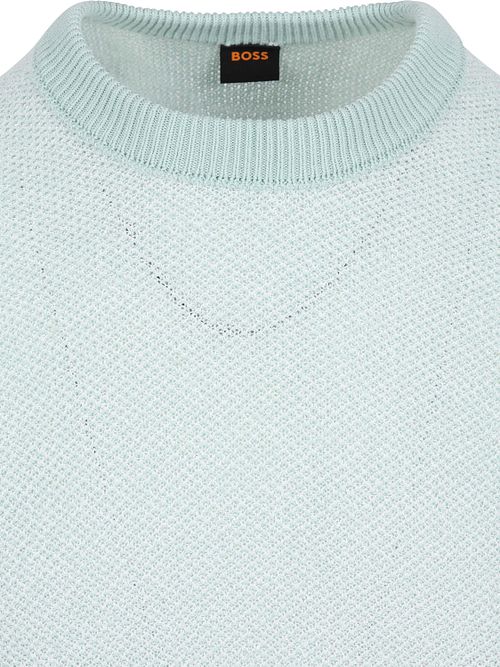 BOSS Kantonio T-Shirt In Maglia Aqua Product / Detail