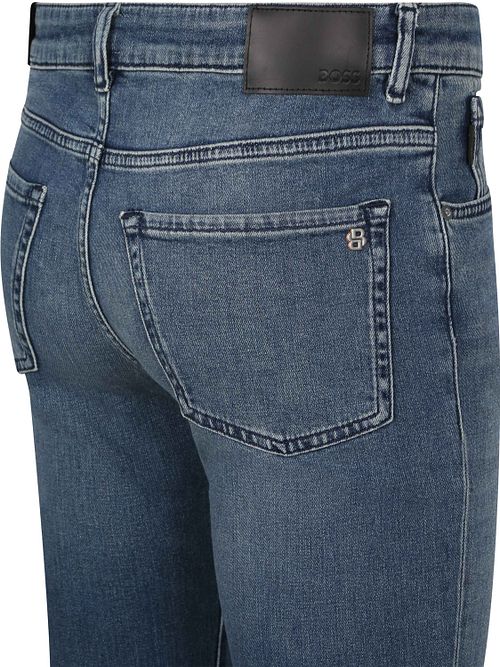 BOSS Onyx Jeans Mid Blauw Product / Achterkant