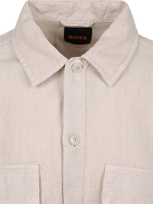 BOSS Overshirt Locky Lin Beige Product / Detail