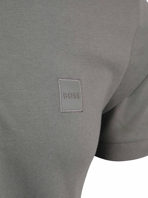BOSS Polo Passerzip Demi-Zip Open Vert Product / Detail