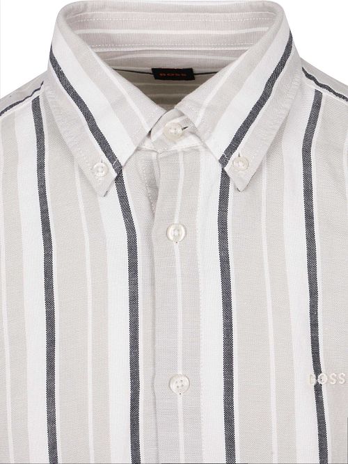 BOSS Relegant Skjorte Linen Blend Stripe Product / Detail