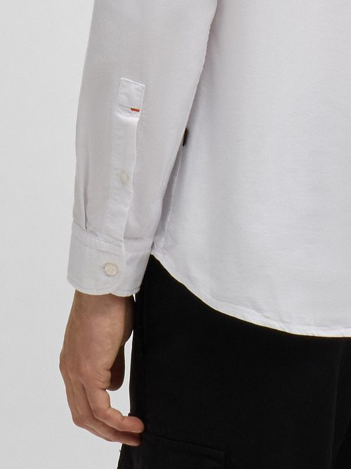 BOSS Rickert Shirt White Model / Detail
