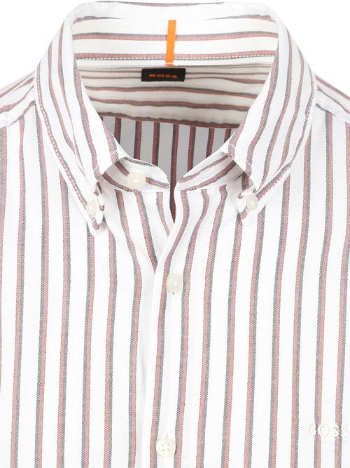 BOSS Ricoplus Skjorte Stripes Hvid Product / Detail