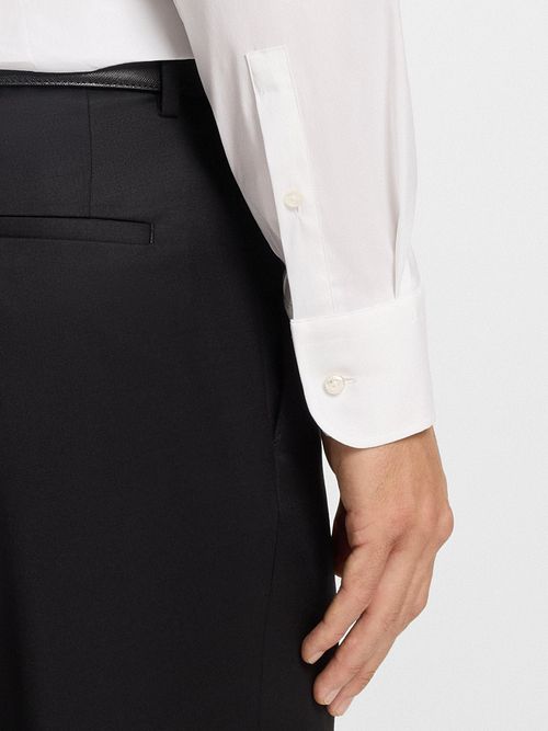 BOSS Hank Skjorta Vit Model / Detail