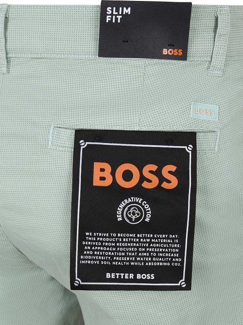 Szorty chino BOSS slim fit w kolorze turkusowym Product / Detail