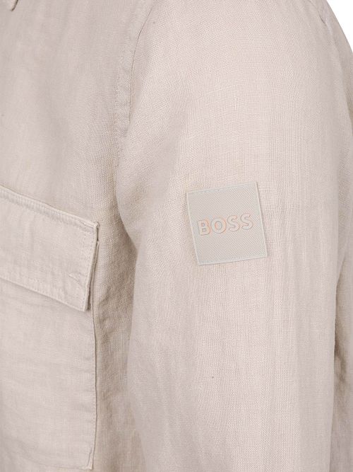 BOSS Surchemise Locky Lin Beige Product / Detail