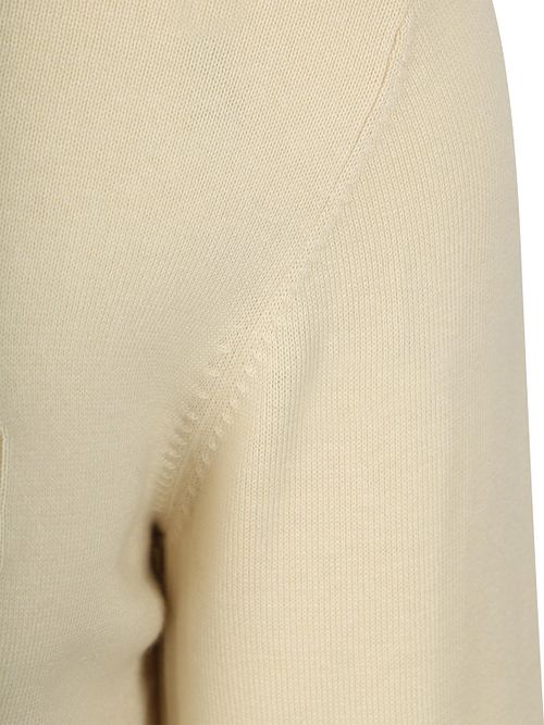 BOSS Kanobix Half Zip Sweater Ecru Product / Detail