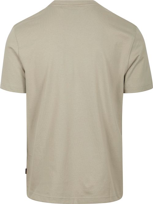 BOSS T-shirt Tucan Beige Product / Achterkant