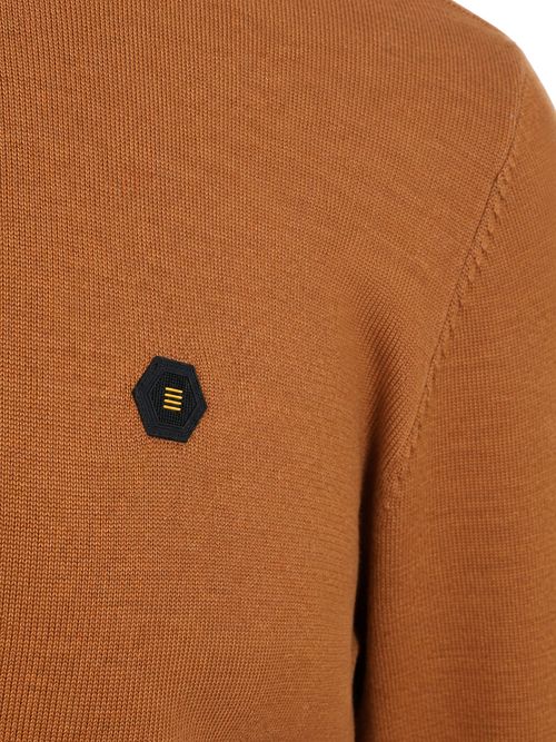 No Excess Half-Zip Pullover Caramel Product / Detail
