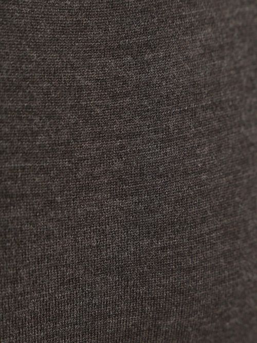 Sweter z wełny merynosów Profuomo w kolorze ciemnobrązowym Product / Detail