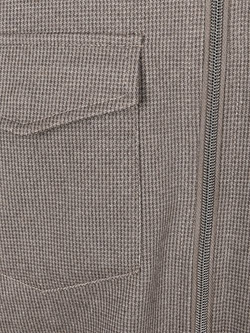 Suitable Overshirt Billy Houndstooth Tabacco