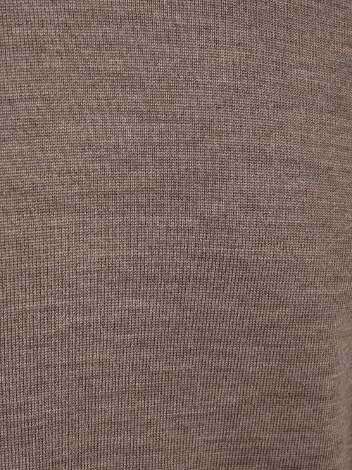 Profuomo Pullover Merino Wool Brown