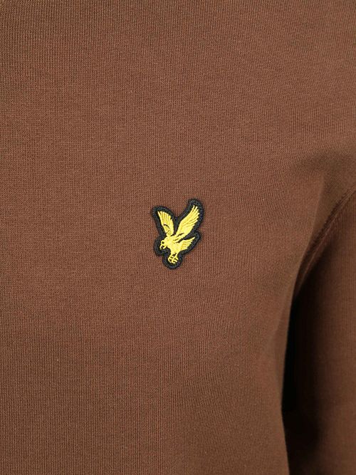 Lyle & Scott Sweat Crewneck Brown