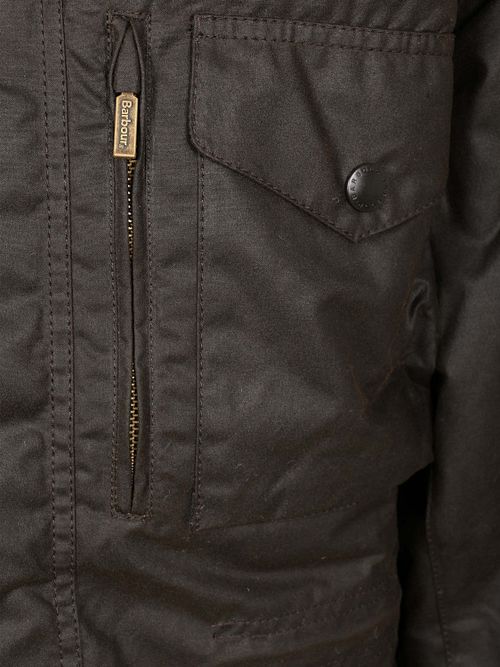 Barbour Waxjas Sapper Olive