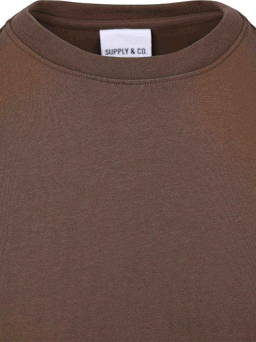 Supply & Co T-Shirt Backprint Bruin Product / Detail