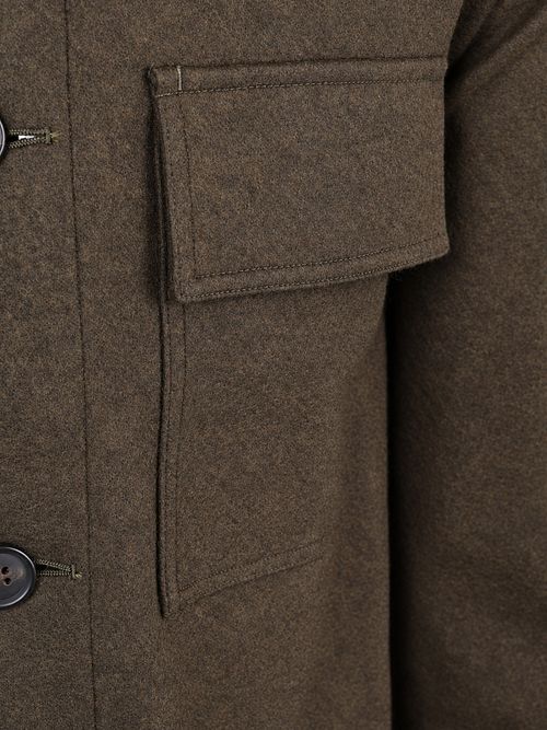 Profuomo Overshirt Button Peached Bruin