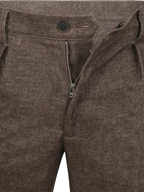 Profuomo Chino Flanell Brun Product / Detail