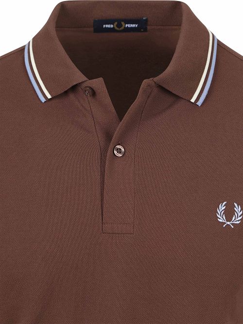 Fred Perry M3600 Piké Brun Y66 Product / Detail