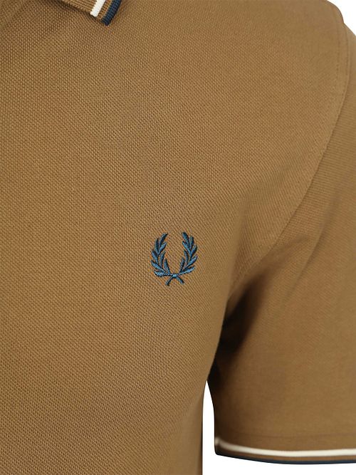 Fred Perry Piké Twin Tipped M3600 Brun Z60 Product / Detail
