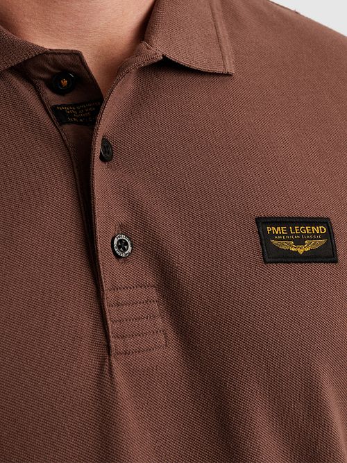 PME Legend American Classic Polotröja Brun Model / Detail