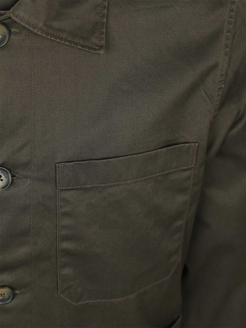 Marc O'Polo Overshirt Twill Brun Product / Detail