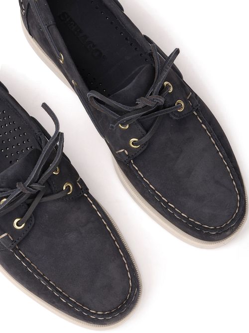 Buty żeglarskie Sebago Docksides Portland w kolorze granatowym Product / Detail