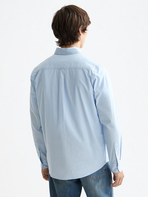 Camicia Oxford Core Scotch and Soda azzurro chiaro Model / Achterkant
