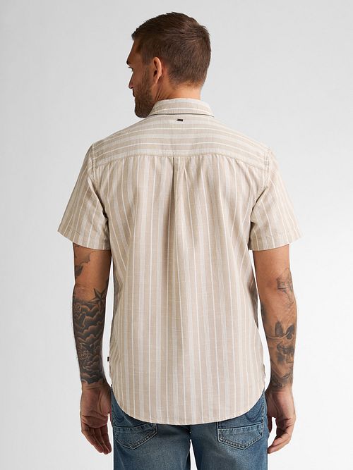 Camicia Petrol Turtlevista Beige Model / Achterkant
