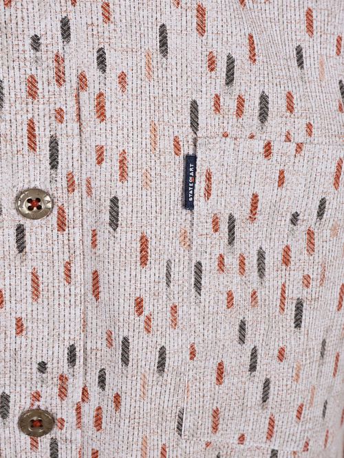 Camisa casual State of Art de popelín con estampado floral Product / Detail