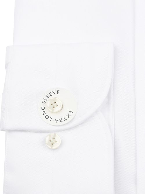 Camisa twill Profuomo de manga extra larga en blanco Product / Detail