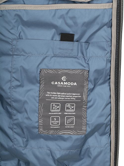 Casa Moda Väst Hybrid Puffer Indigo