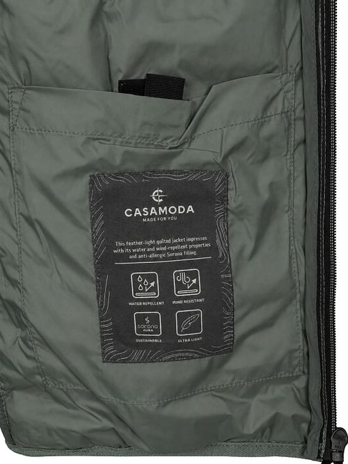 CASAMODA Bodywarmer Hybrid Puffer Olive