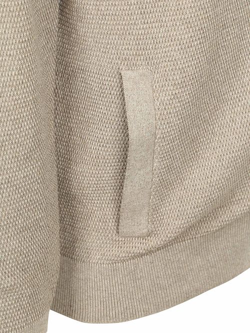 Chaleco con cremallera estructurado CASAMODA Beige Product / Detail